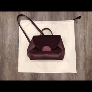 Polène Handbag, Edition -Trio Burgundy, “Numéro 1”